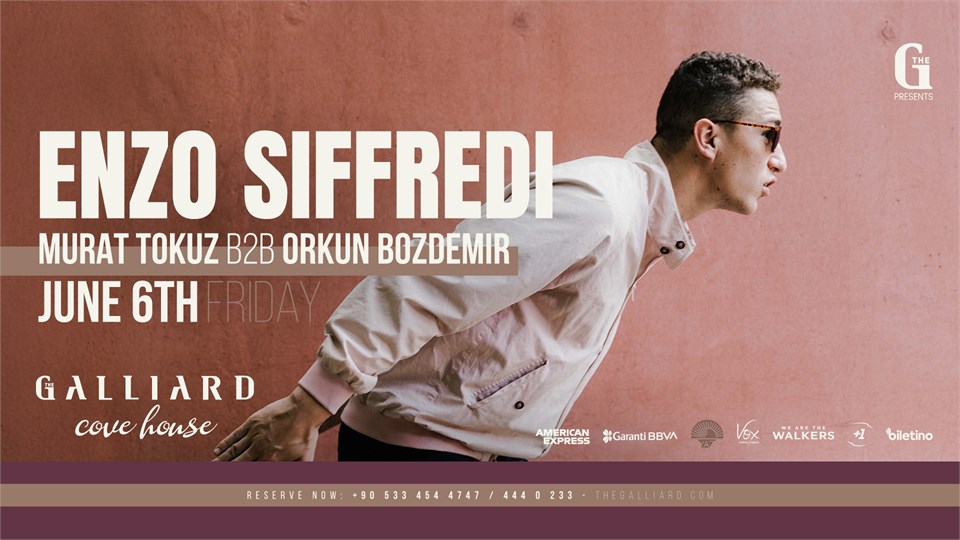 Enzo Siffredi & Murat Tokuz B2B Orkun Bozdemir - The GALLIARD Cove House 