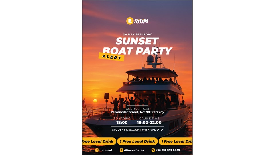 SUNSET BOAT PARTY