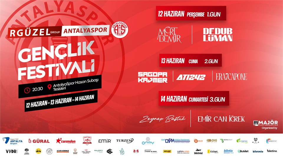Rgüzel Antalya Gençlik Festivali 