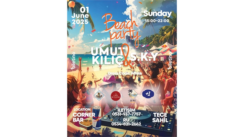 CORNER BEACH PARTY