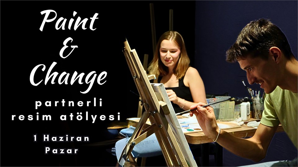 Paint&Swap (2kişilik-Partnerli Resim Atölyesi) workshop-Ankara