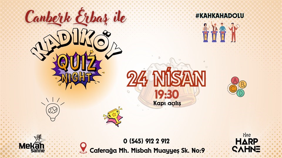 Canberk Erbaş ile Kadıköy Quiz Night