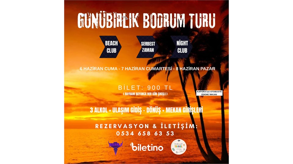 Günübirlik Bodrum Turu