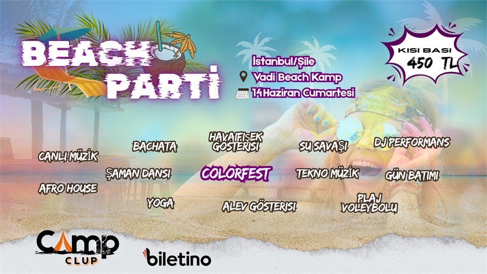 CampClup Beach Parti