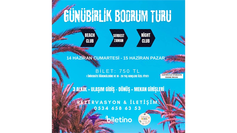 Günübirlik Bodrum Turu