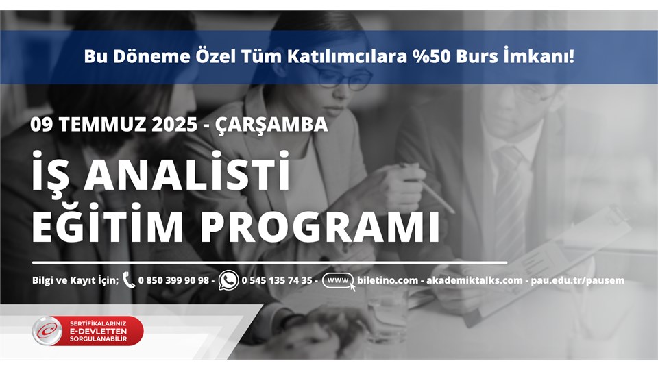 İş Analisti Sertifika Programı