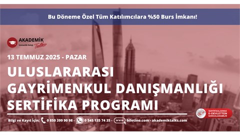 Uluslararası Gayrimenkul Danışmanlığı