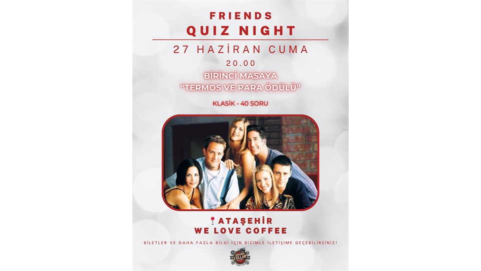 Friends Quiz Night