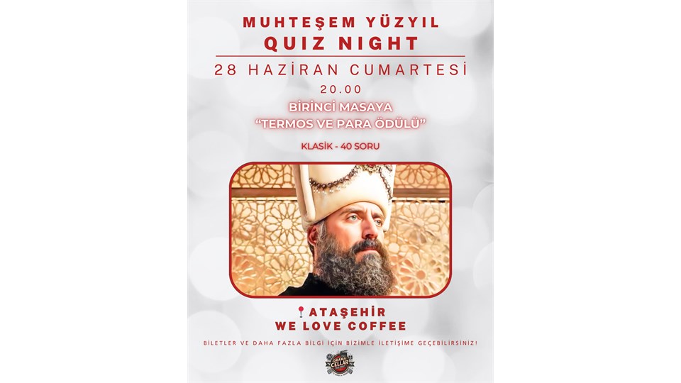 Muhteşem Yüzyıl Quiz Night