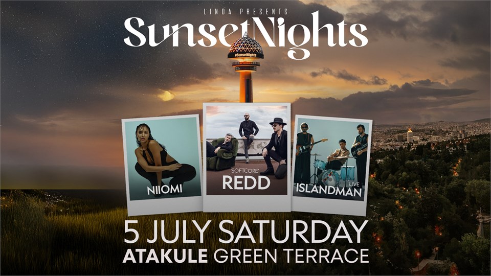 Linda Presents: REDD(Softcore), ISLANDMAN(Live), NIIOMI @SunsetNights