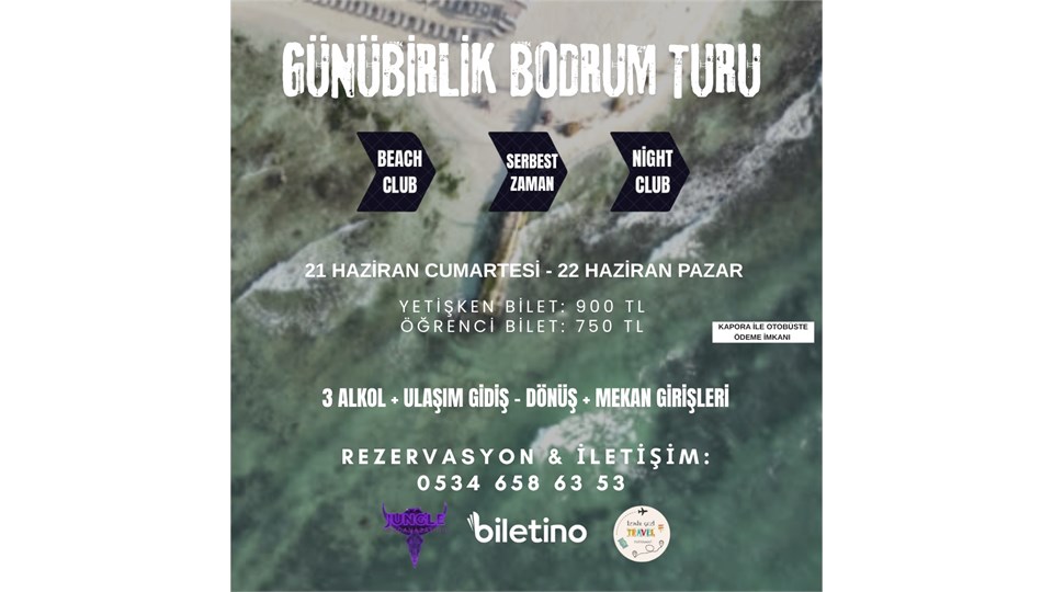 Günübirlik Bodrum Turu