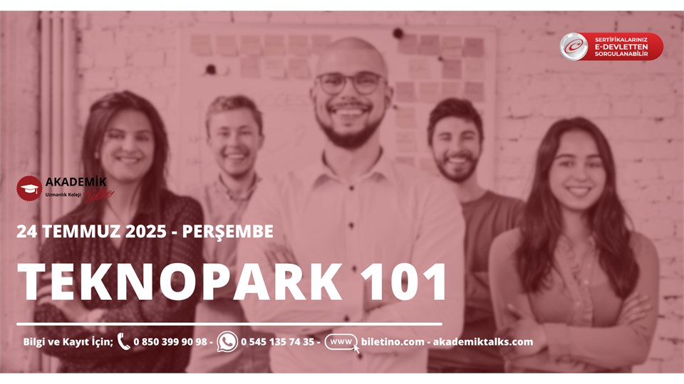 Teknopark 101 Eğitim Programı