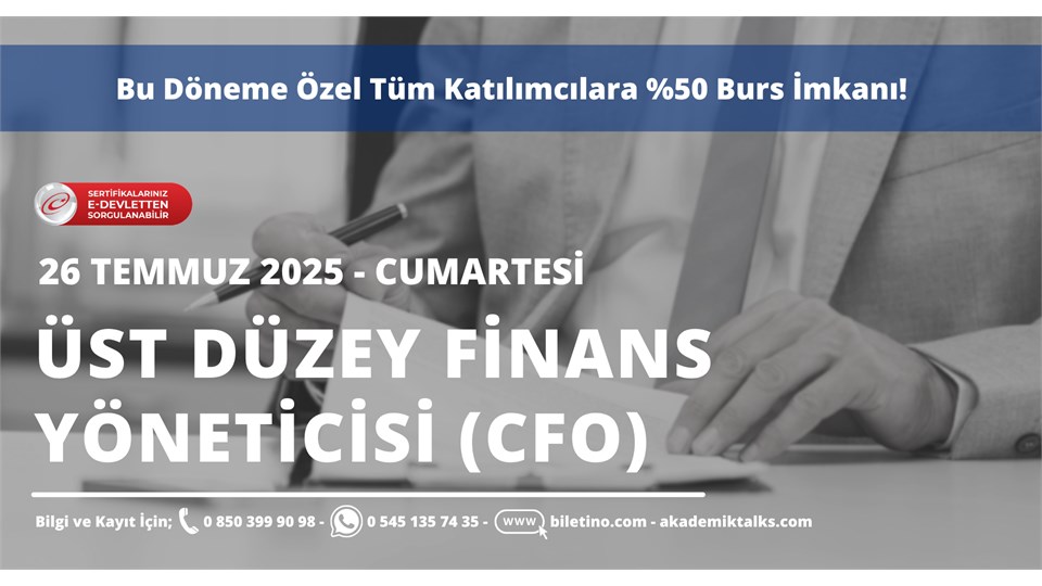 Üst Düzey Yönetici Geliştirme Programı (CFO)