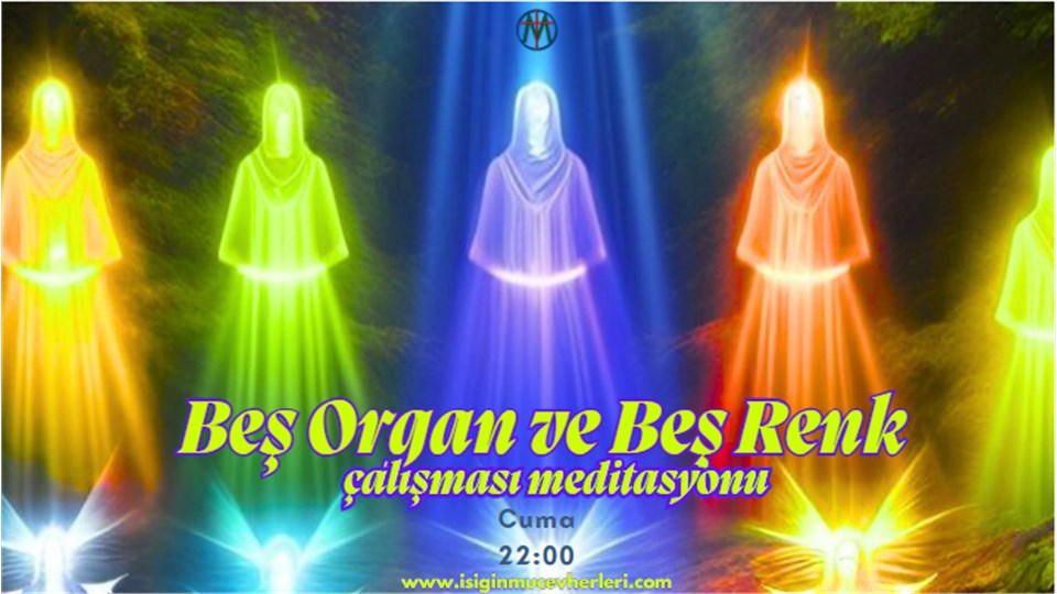 Beş Organ ve Beş Renk Çalışması Meditasyonu