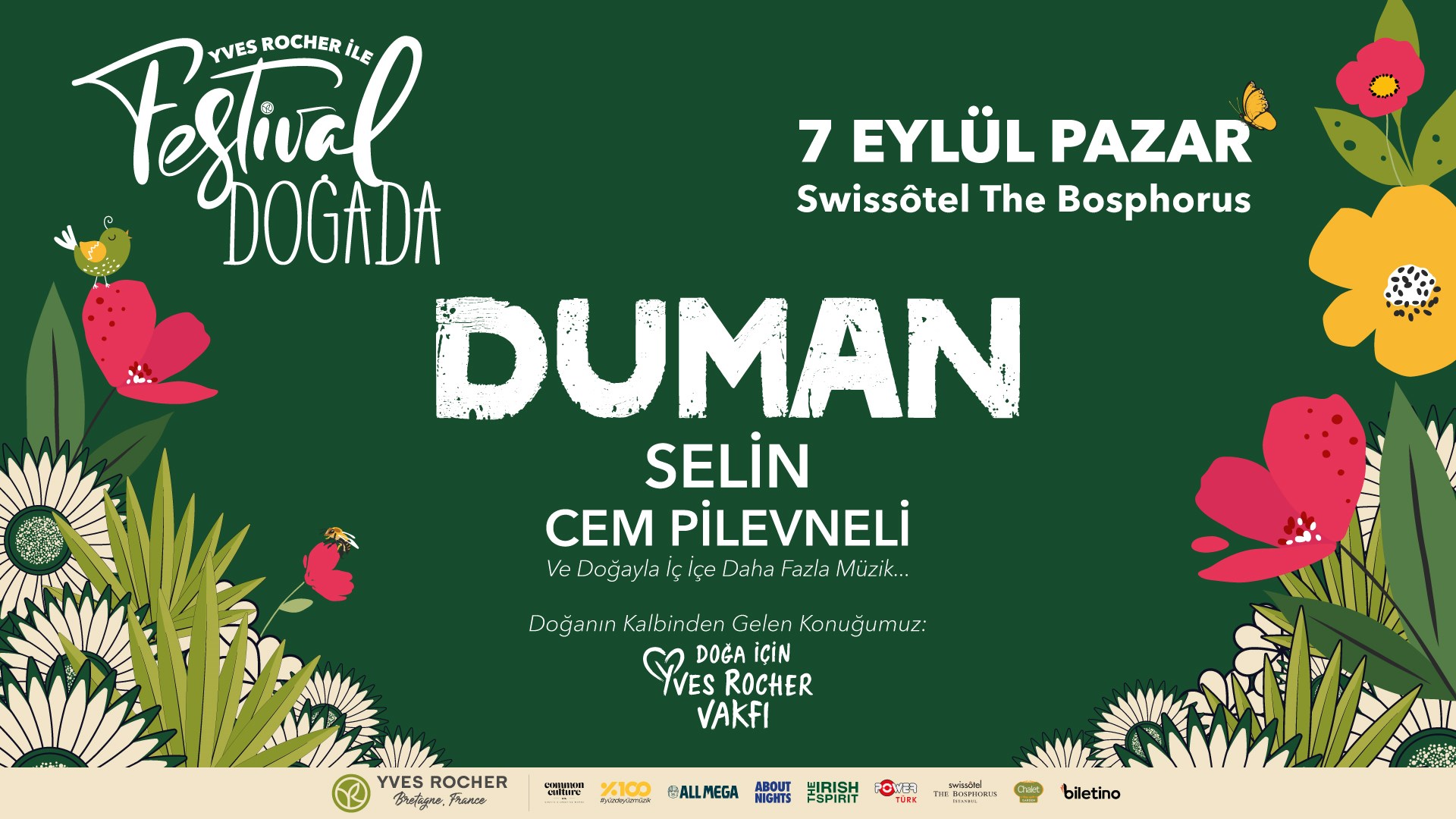 Yves Rocher ile Festıval Dogada: Duman + Selin