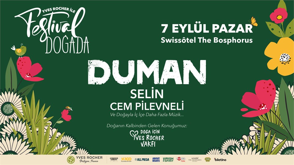 Yves Rocher Vakfı ile Festival Doğada