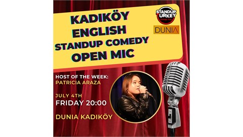 Kadıköy English Stand-up Comedy Open Mic