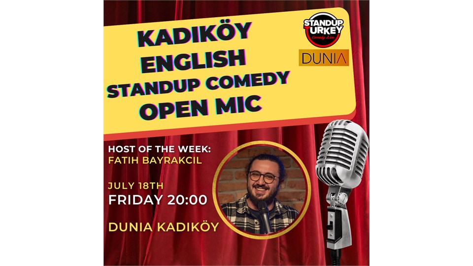 Kadıköy English Stand-up Comedy Open Mic