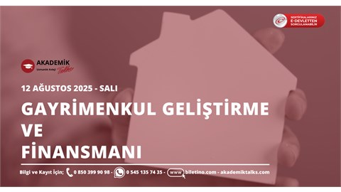 Gayrimenkul Geliştirme ve Finansmanı