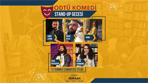 ODTÜ Komedi Topluluğu Stand-up Gecesi