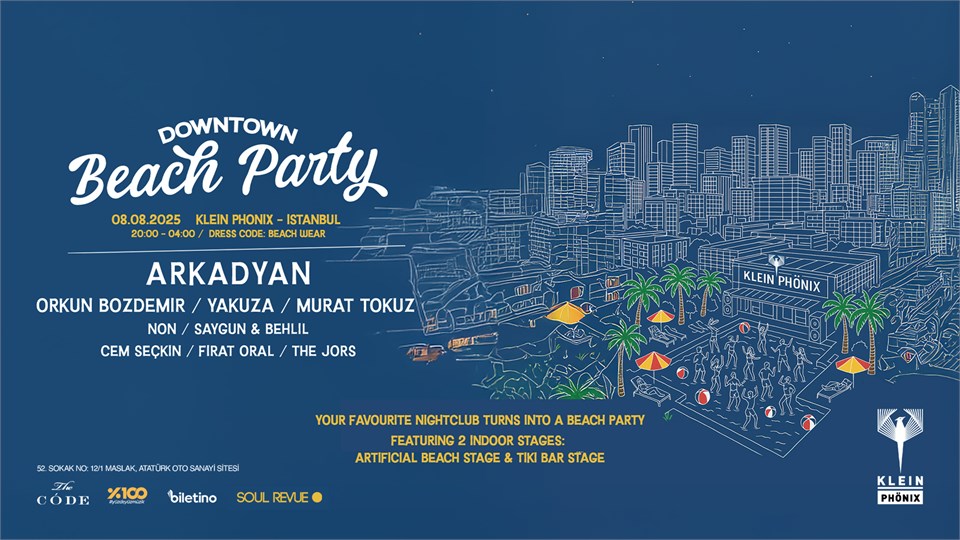 DOWNTOWN BEACH PARTY