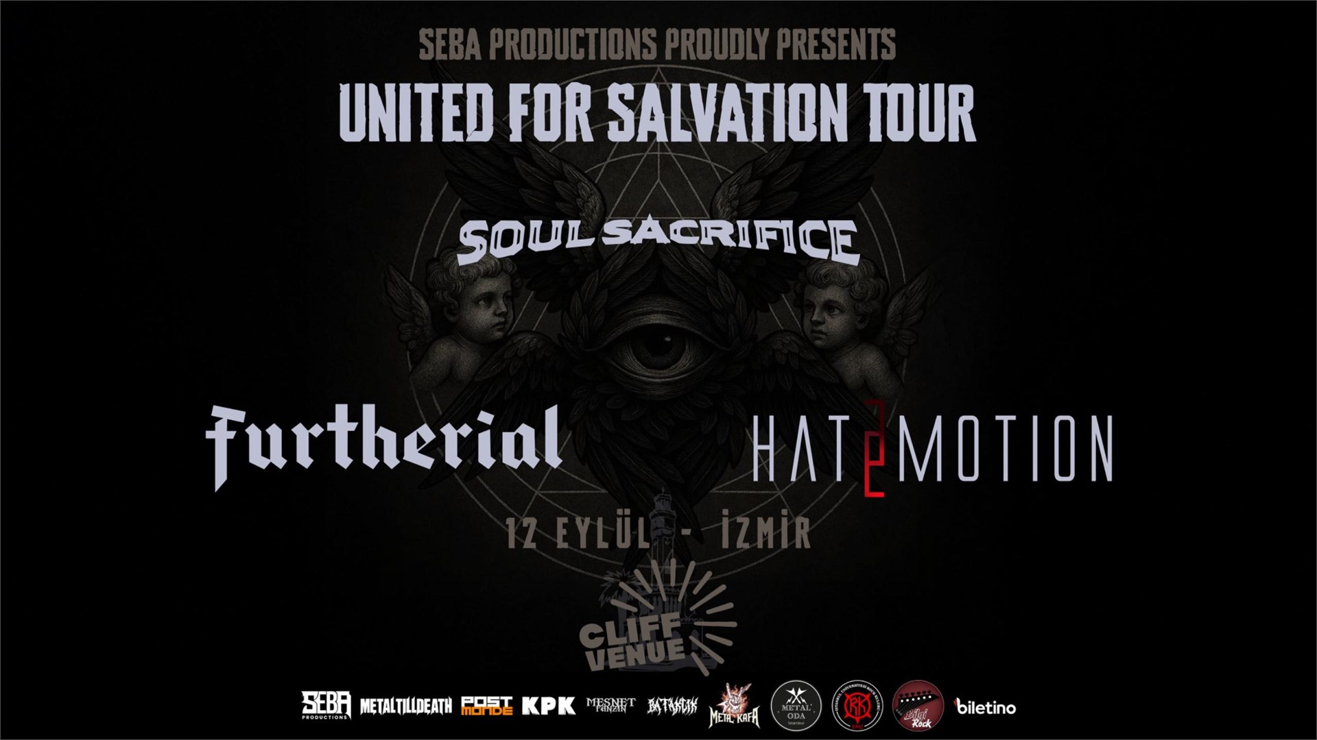 SOUL SACRIFICE-FURTHERIAL-HATEMOTION / UNITED FOR SALVATION TOUR (İZMİR)
