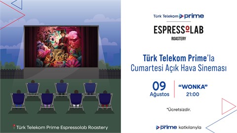 Türk Telekom Prime’la Cumartesi Açık Hava Sineması- WONKA