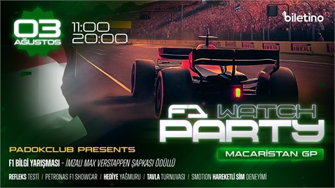 F1 Watch Party Macaristan GP