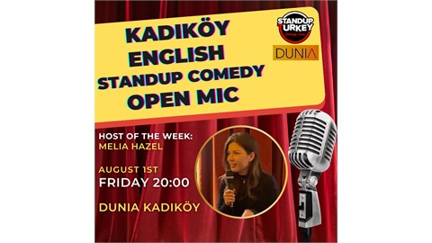 Kadıköy English Stand-up Comedy Open Mic
