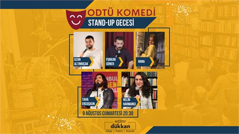 ODTÜ Komedi Topluluğu Stand-up Gecesi