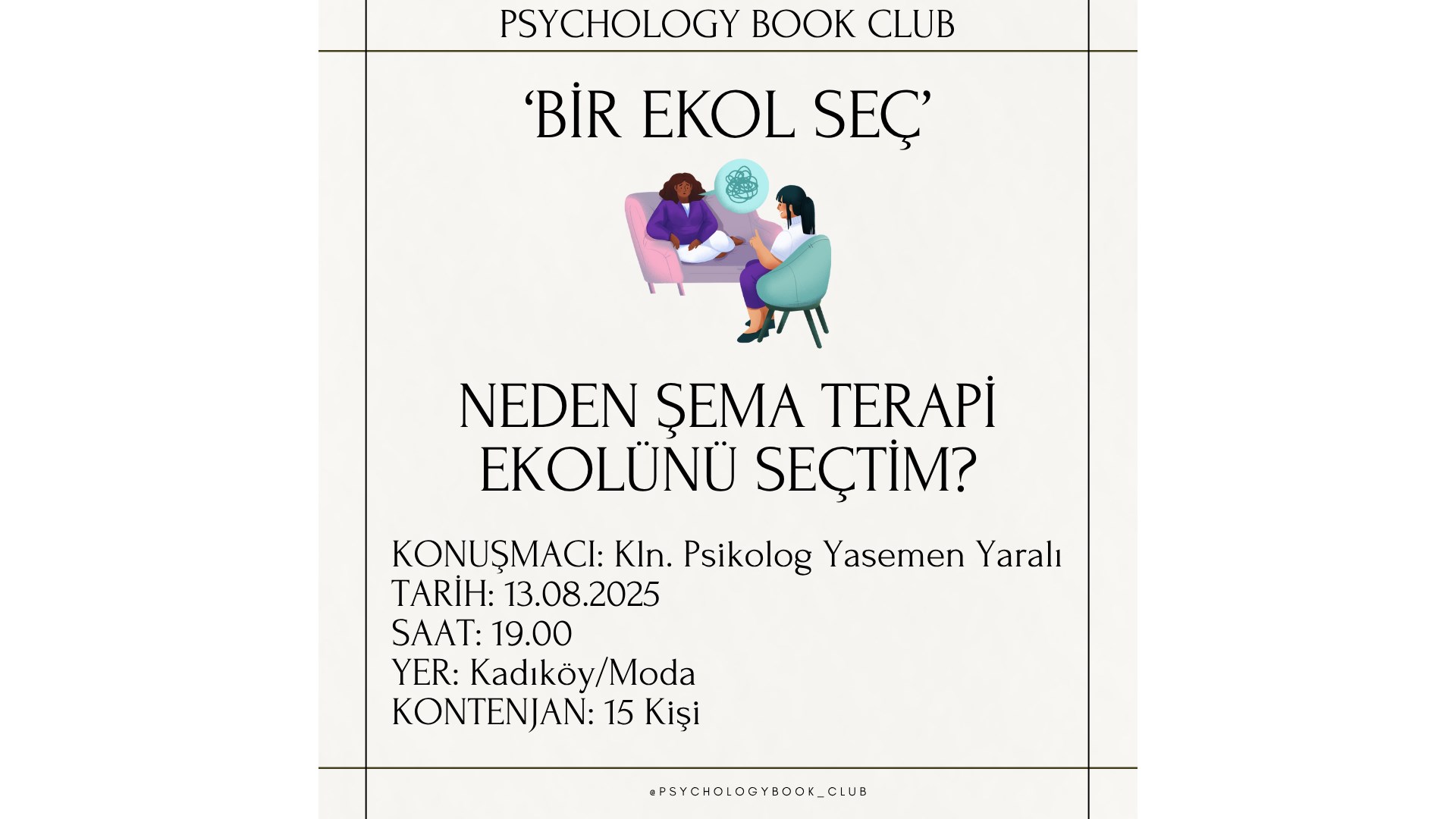 Bir Ekol Seçmek (Kln. Psk. Yasemen Yaralı)