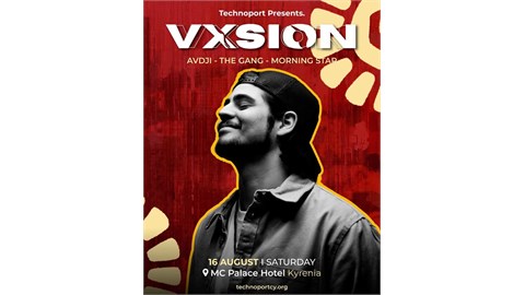 TECHNOPORT X MC PALACE ROOFTOP : VXSION