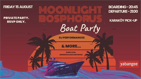 Moonlight Bosphorus Boat Party
