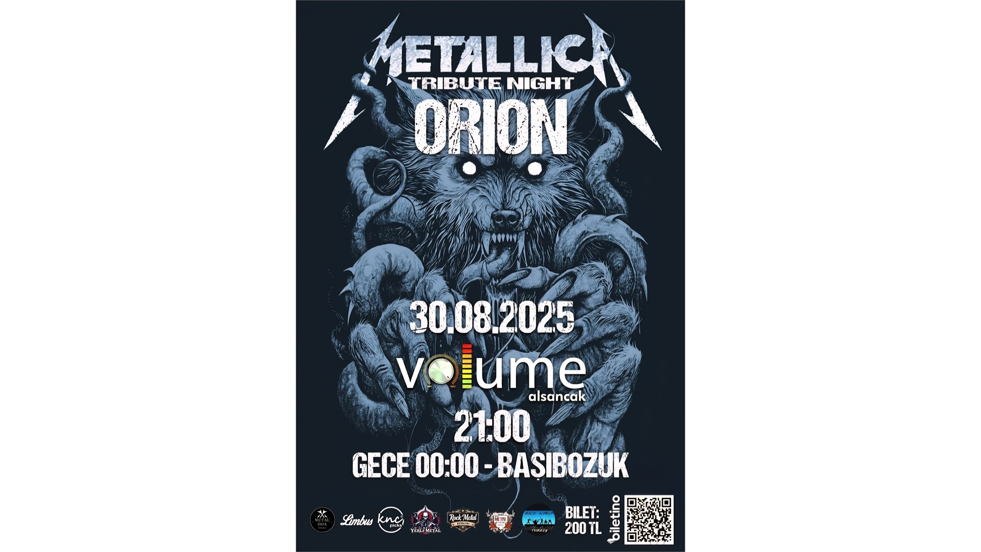 ORION / METALLICA TRIBUTE NIGHT / VOLUME ALSANCAK