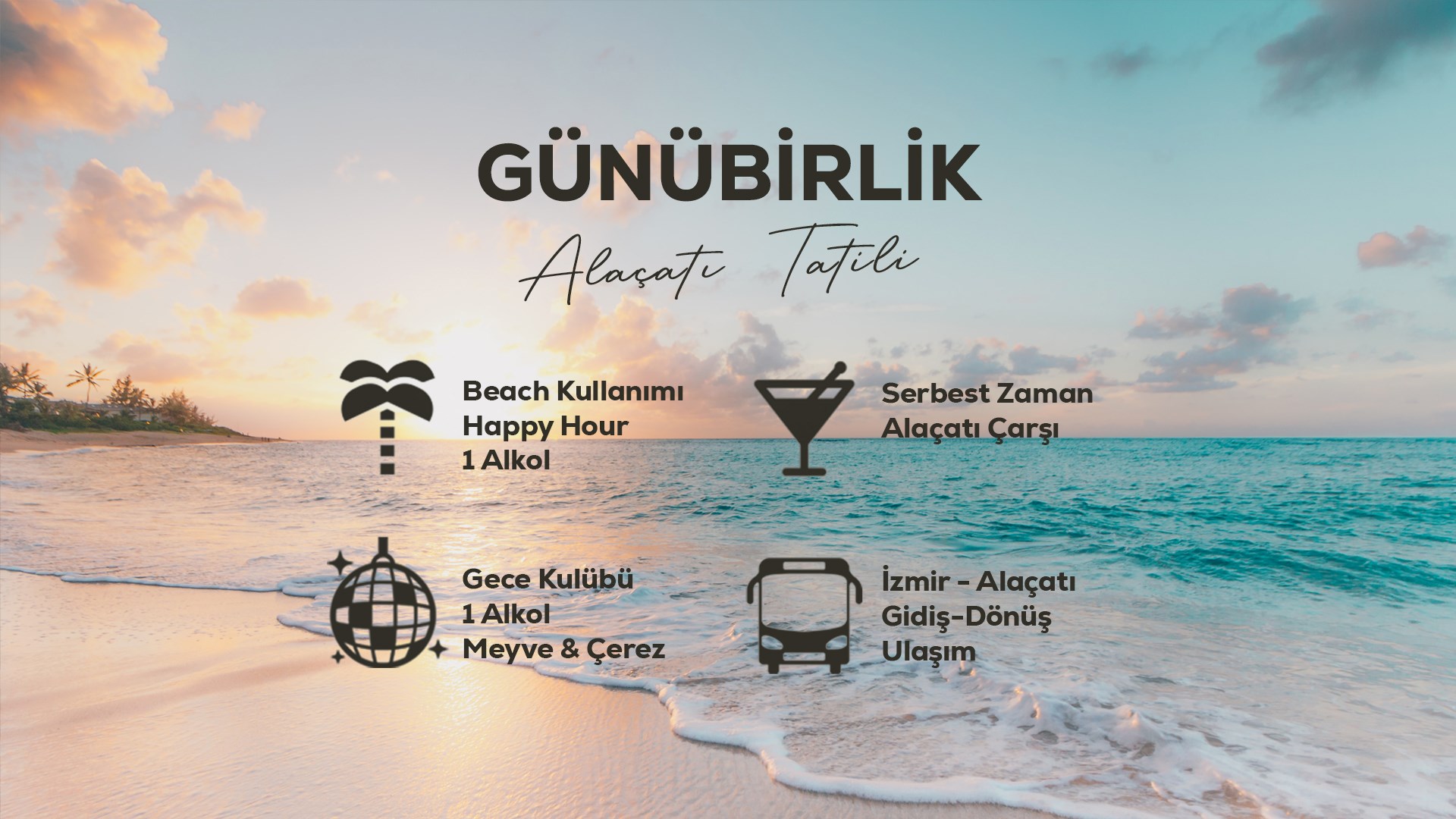 Günübirlik Alaçatı Tatili / 26 Ağustos