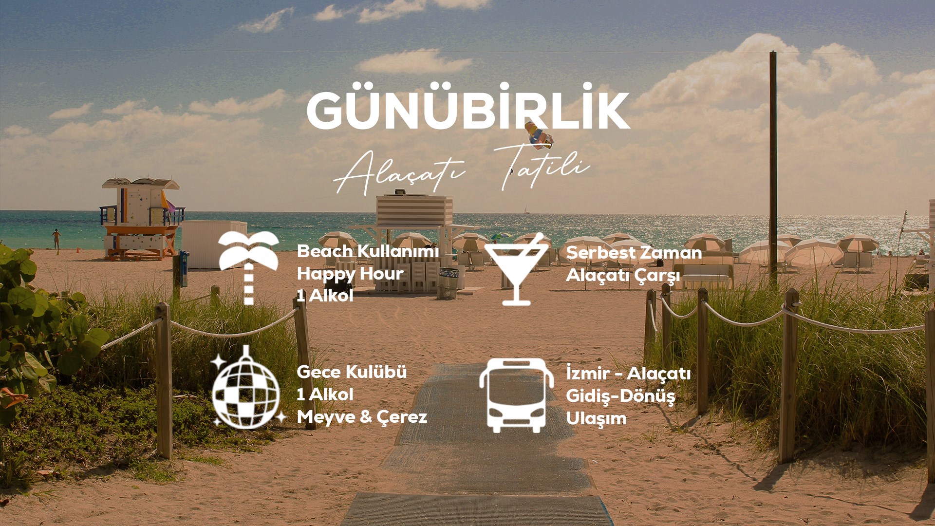 Günübirlik Alaçatı Tatili / 30 Ağustos