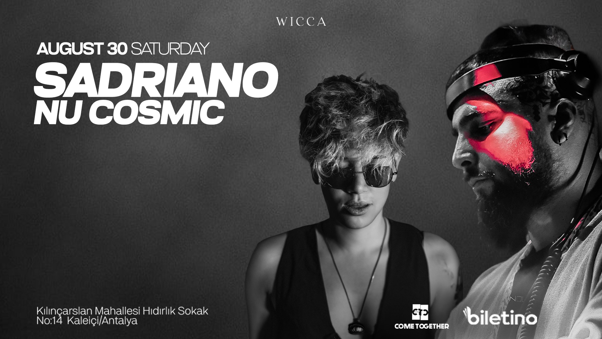SADRIANO, NUCOSMIC, Wicca Antalya 30 August!