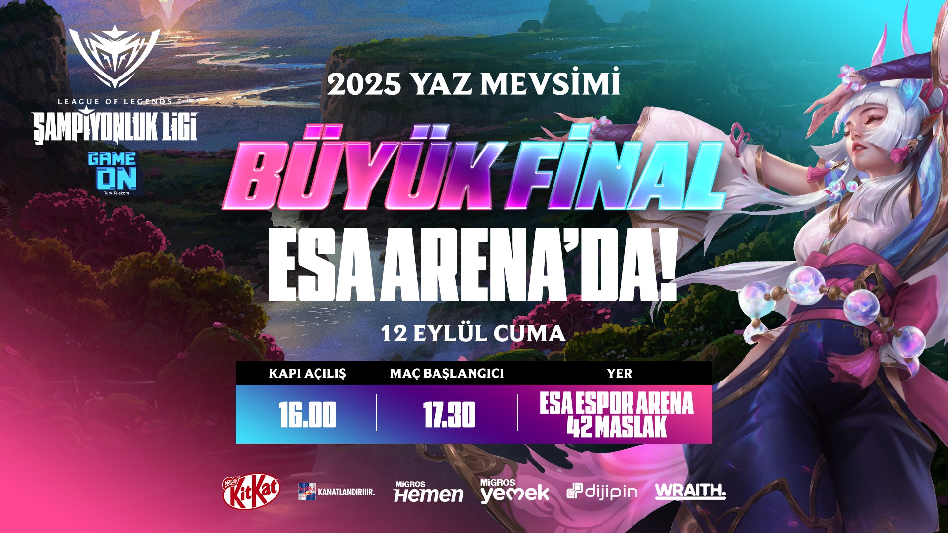 League of Legends | GAMEON Şampiyonluk Ligi | 2025 Yaz Mevsimi Büyük Finali