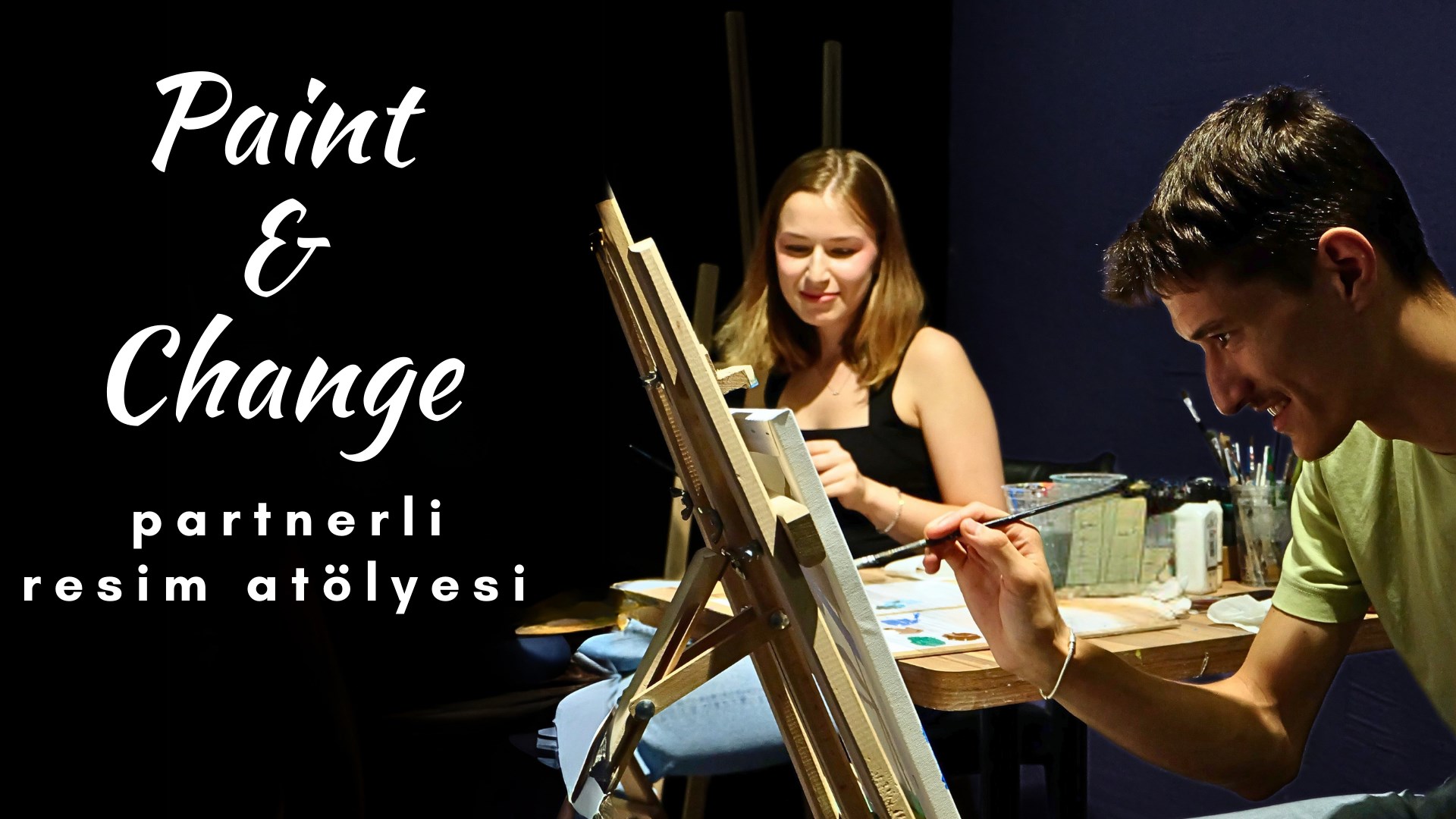 Paint&Swap Workshop (2kişilik-Partnerli Resim Atölyesi) Ankara