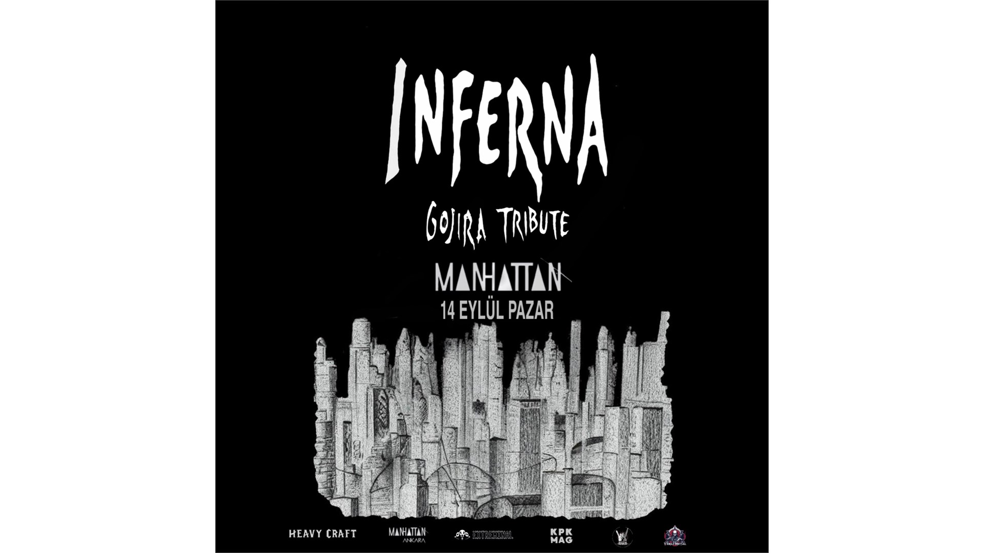 Inferna Gojira Tribute Night