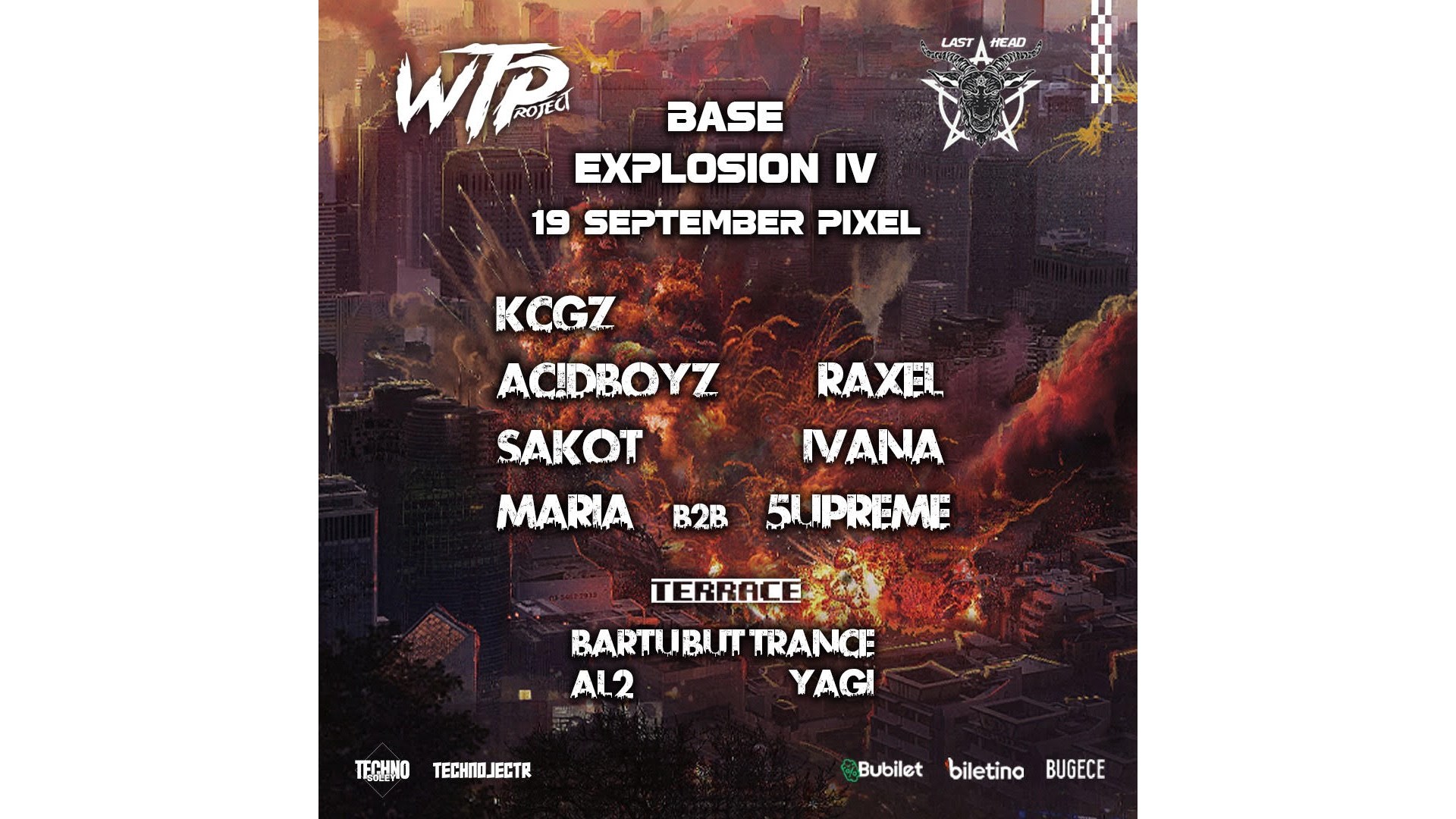 BASE EXPLOSION IV - HARD TECHNO NIGHT