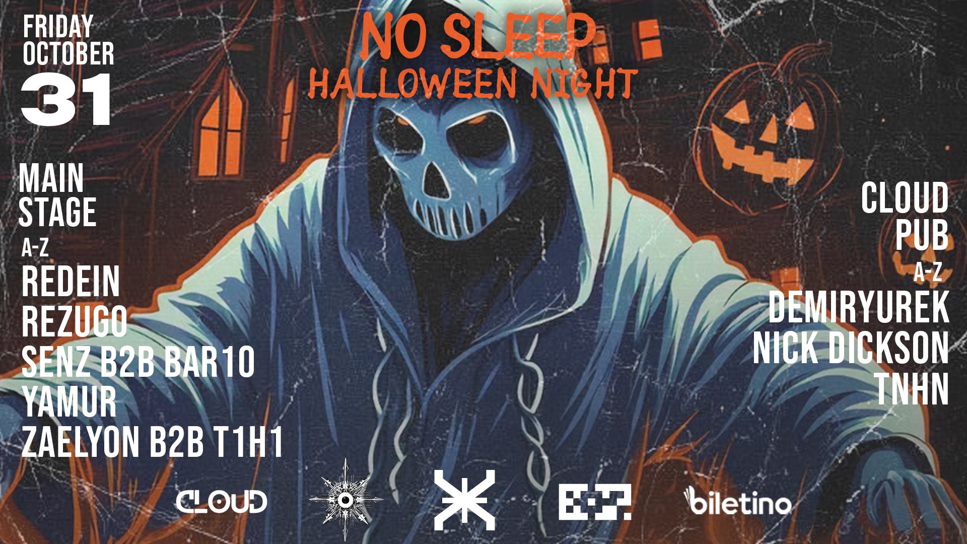 NO SLEEP / HALLOWEEN NIGHT