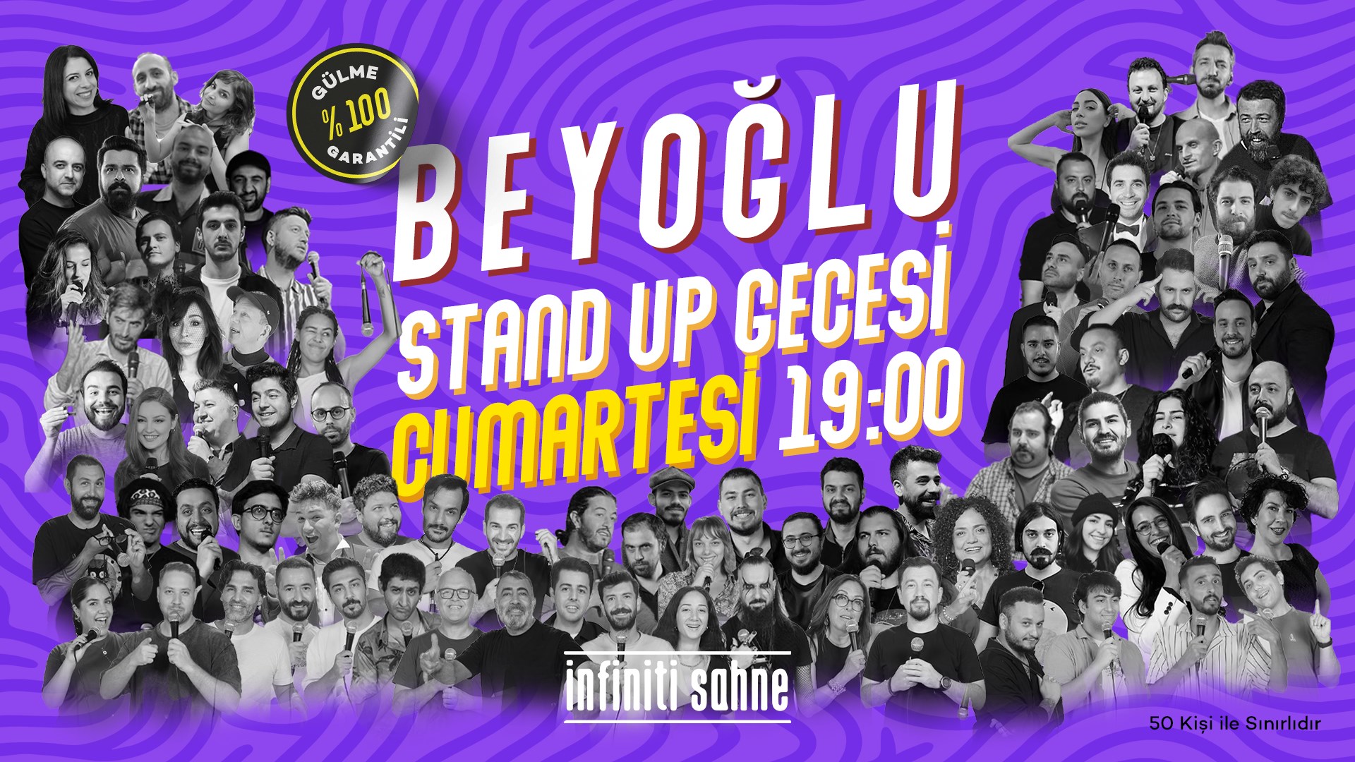 Stand up Beyoğlu Gecesi Cumartesi 19:00