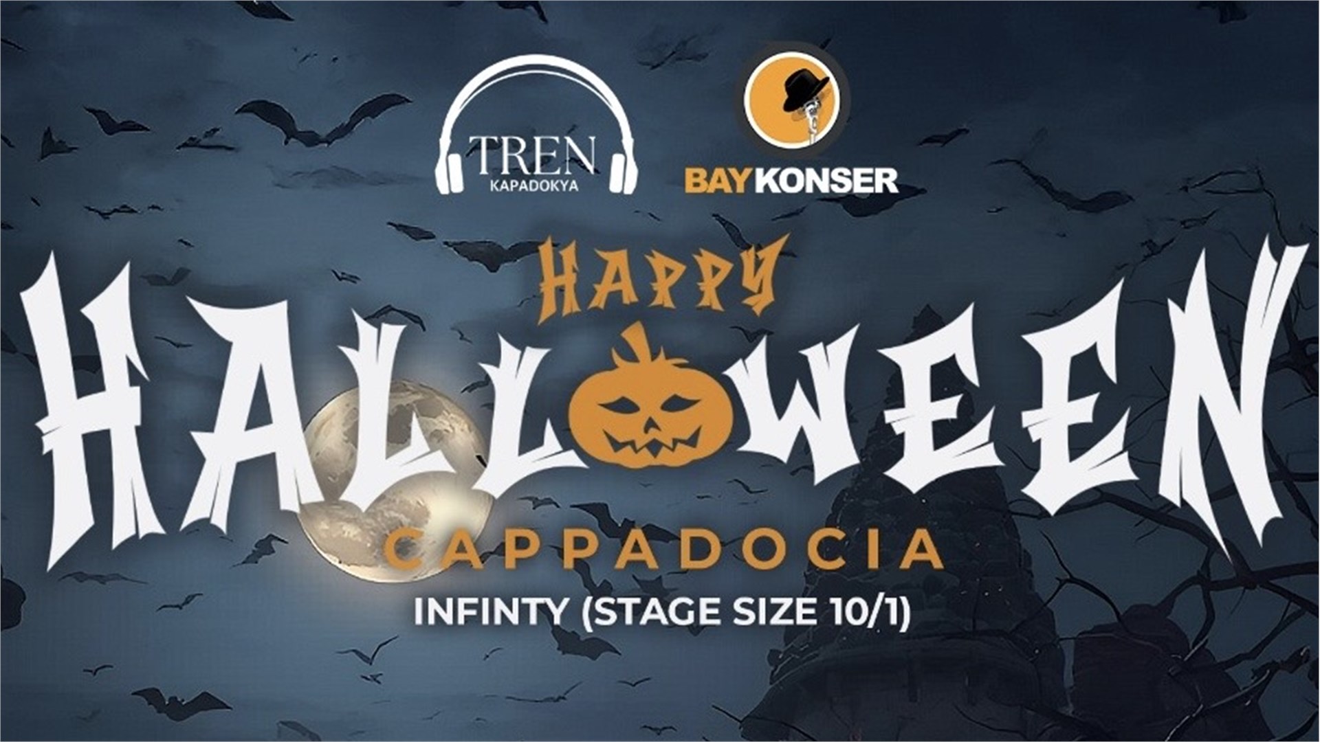 Halloween Infinity stage Cappadocia