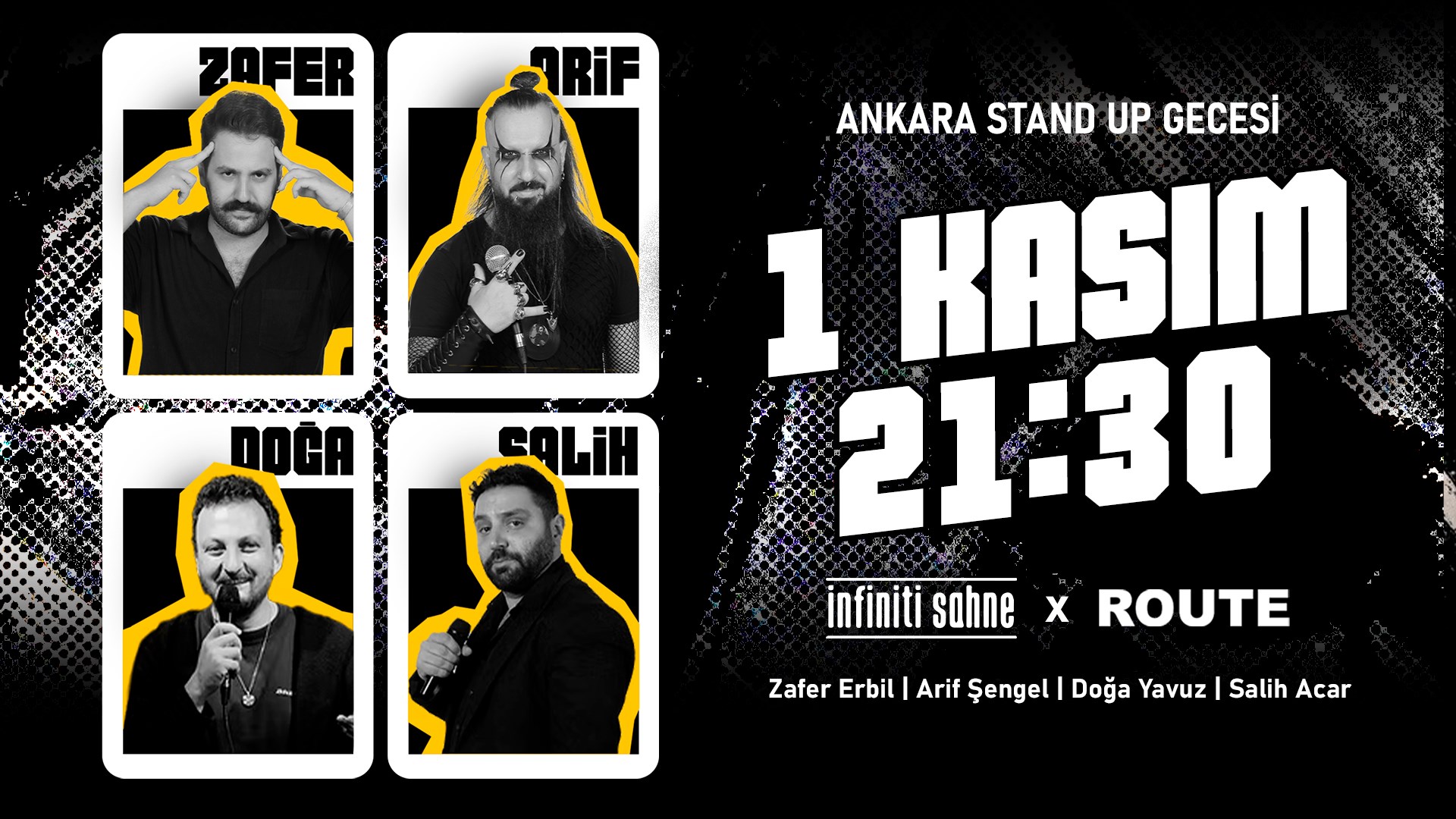 Stand up Ankara Gecesi Route Sahne