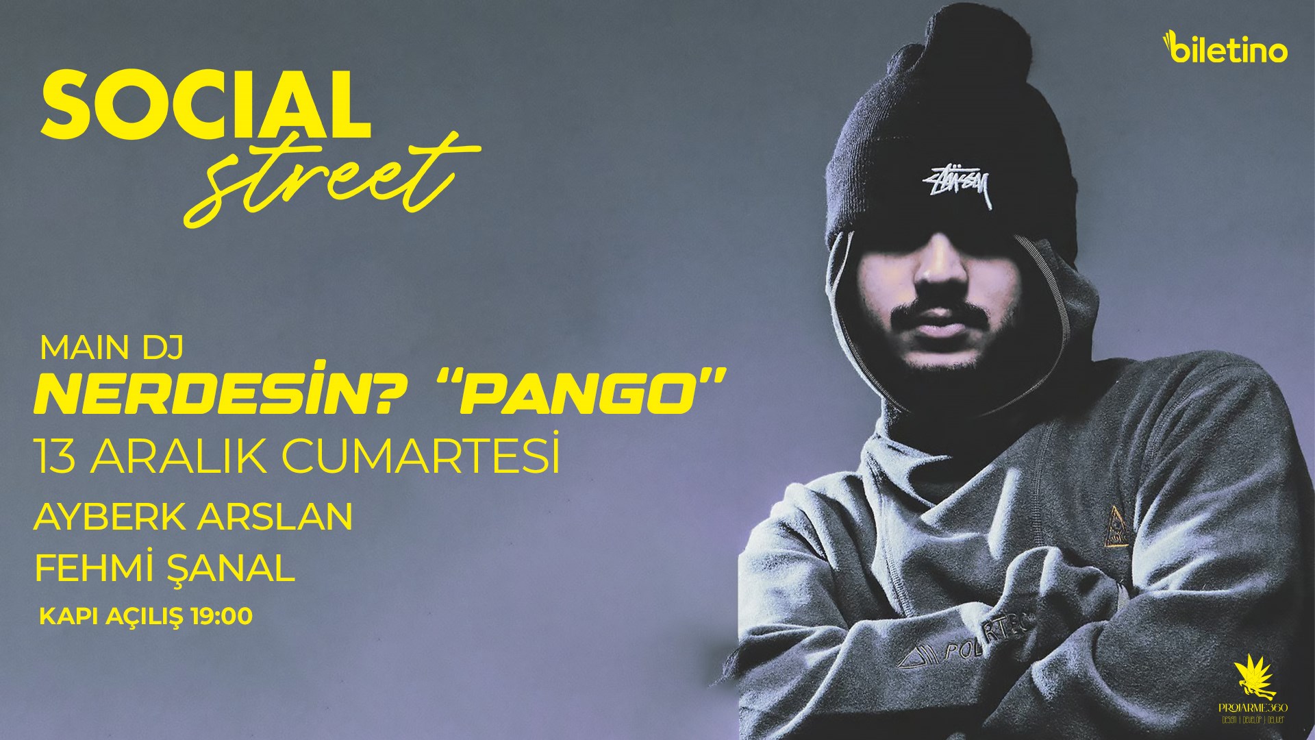 "Nerdesin Pango? "PANGO SOCIAL STREET LIVE PERFORMANCE