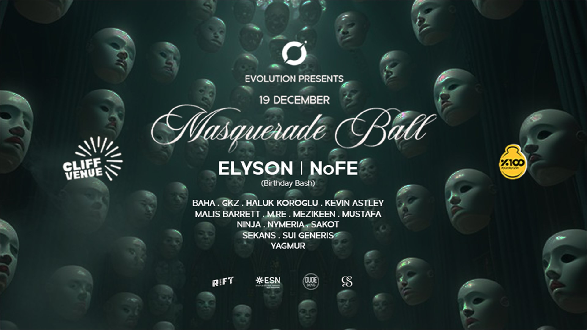 CHAOS BEHIND THE MASK | MASKELİ BALO