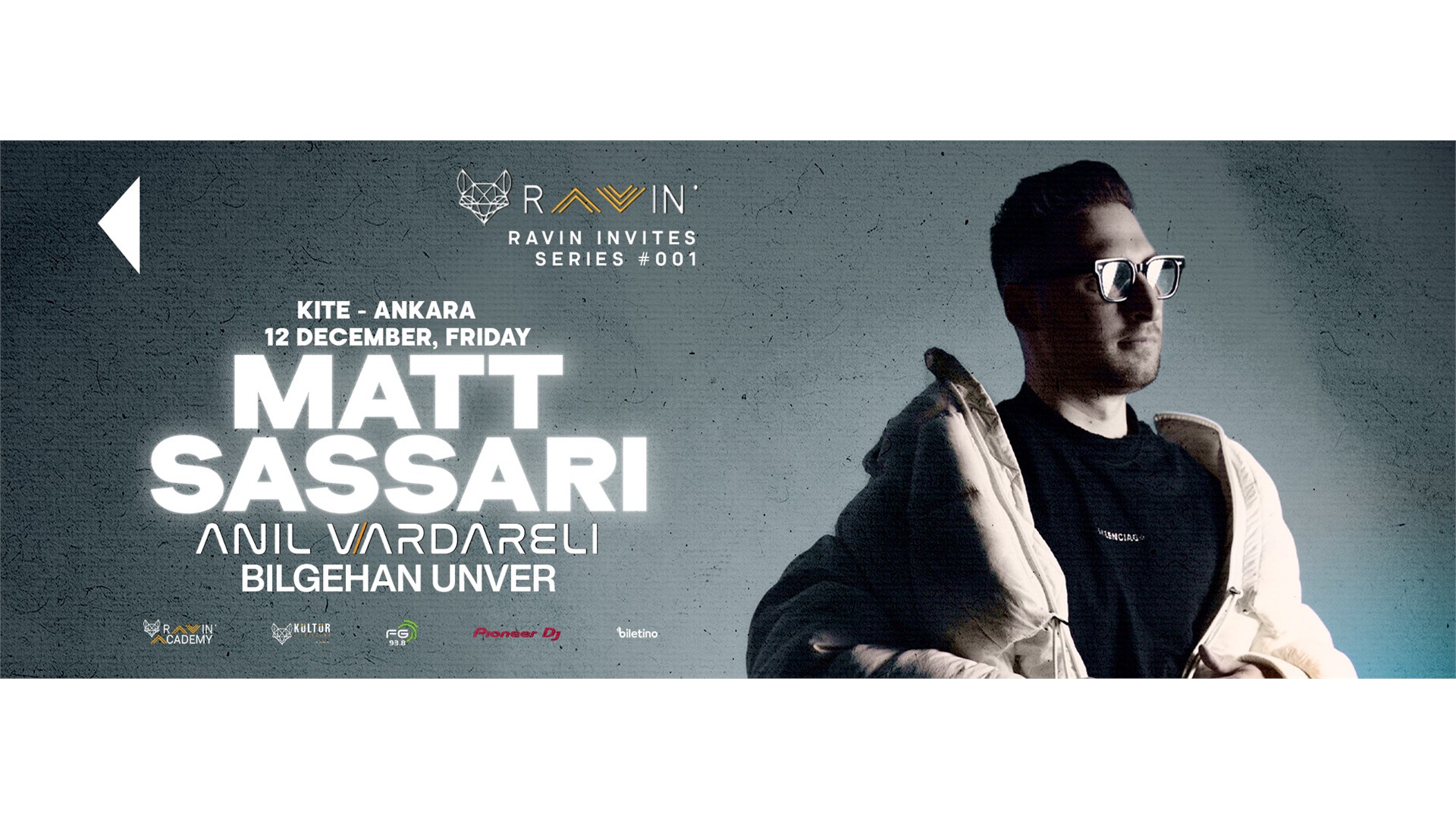 Ravin Invites Series 002 — Matt Sassari X Anıl Vardareli X Bilgehan Ünver
